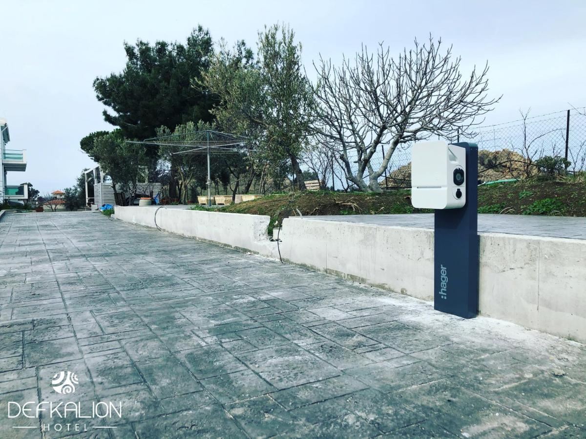 Hotel Defkalion Petra  Ngoại thất bức ảnh